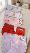 Cute Cartoon "We Are Friends" Cotton Panties for 7 to 12yrs girls