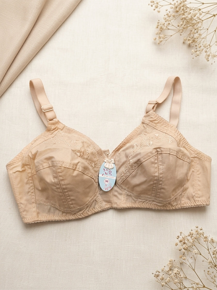 Comfort 15 Non-Padded Cotton Bra