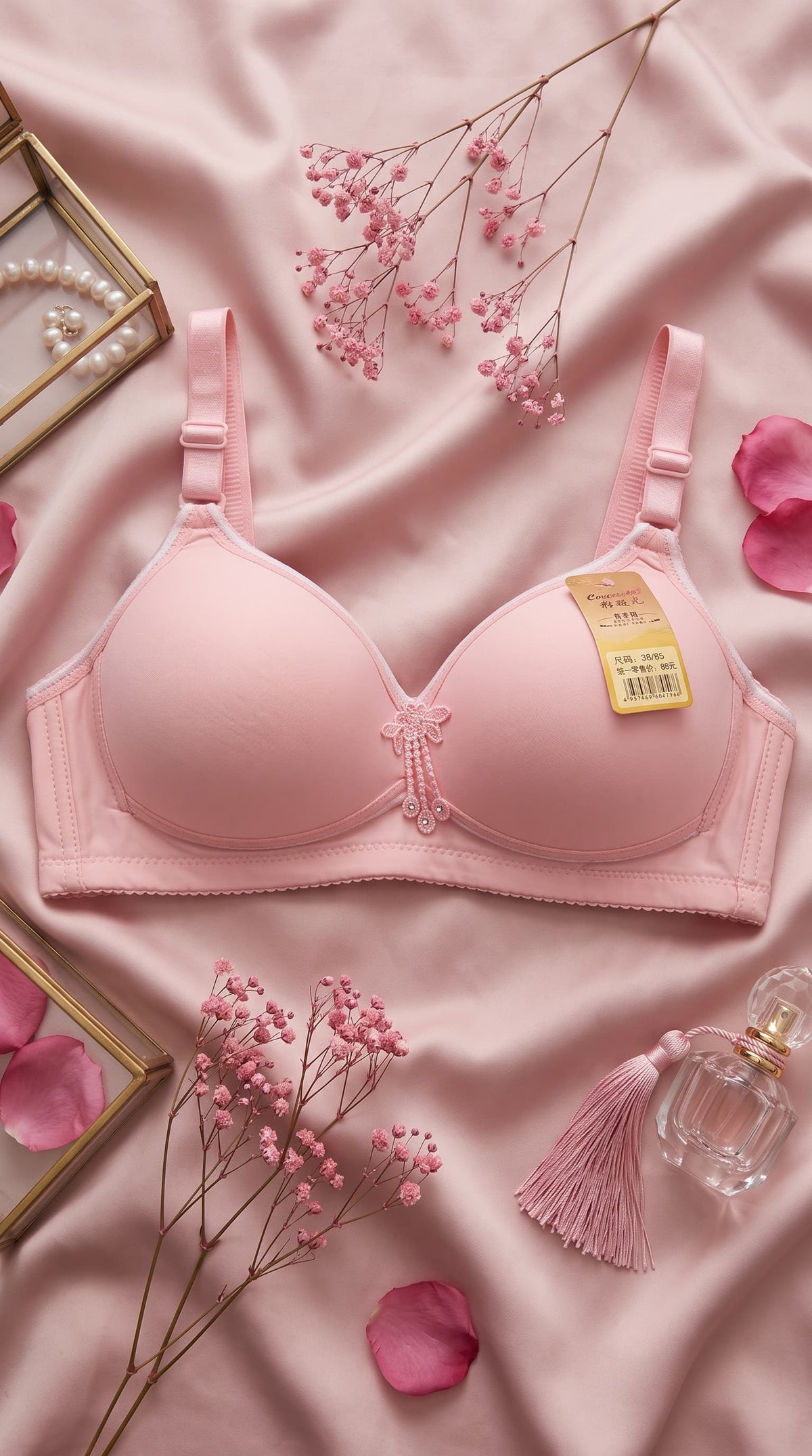 Single padded bra