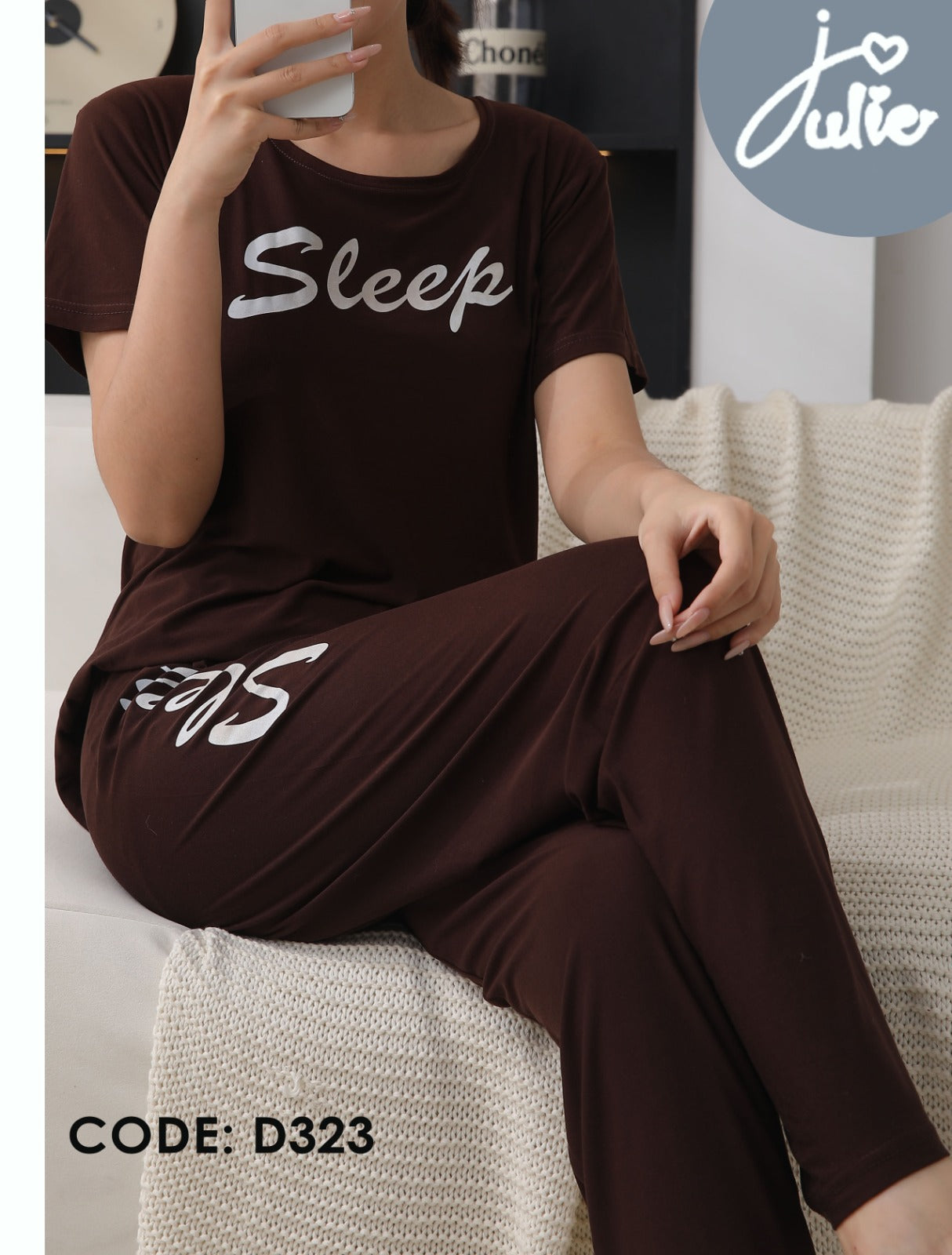 SLEEP "typography"  PJ set