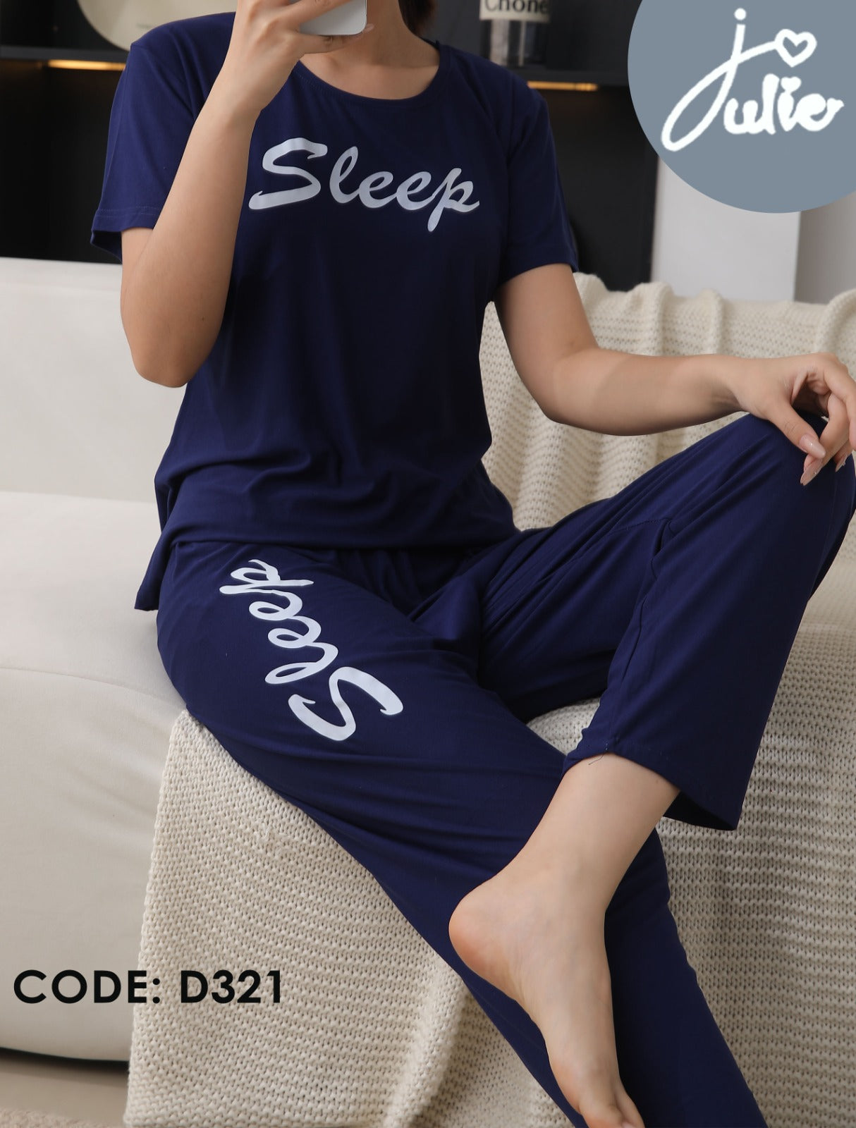 SLEEP "typography"  PJ set