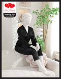 2 Pcs Silk Nightgown Set for Women