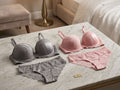 Fancy Stylish Push-Up Padded Bra Panty Set