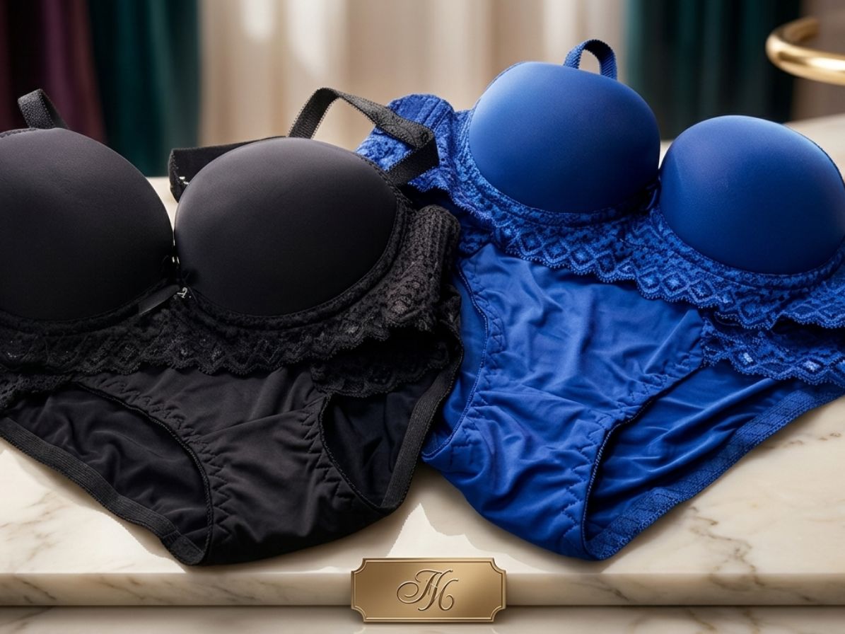 Fancy Stylish Push-Up Padded Bra Panty Set